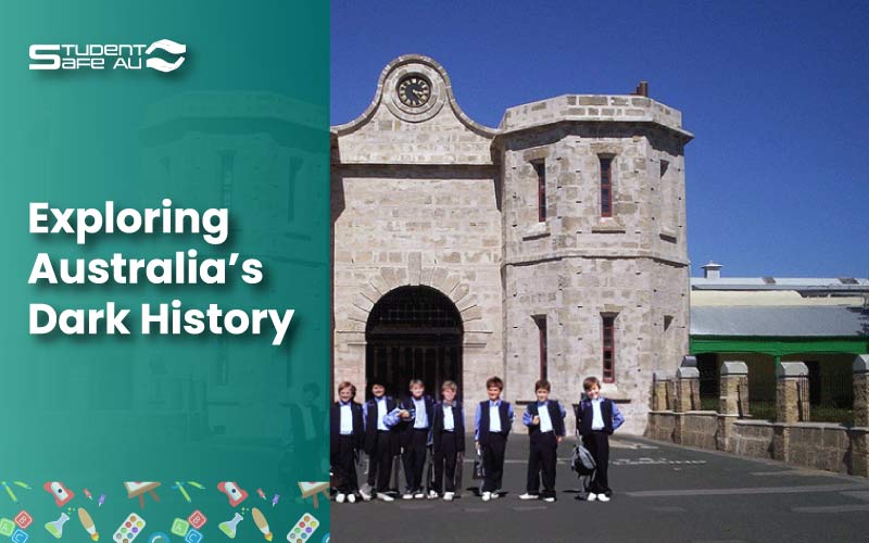 thumbnail group of kids visiting Fremantle Prison, student safety, October 2024, Australia